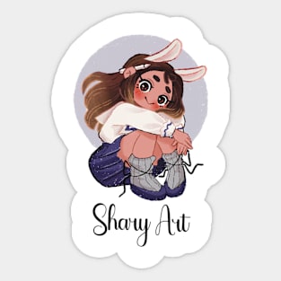 Shary Logo Sticker